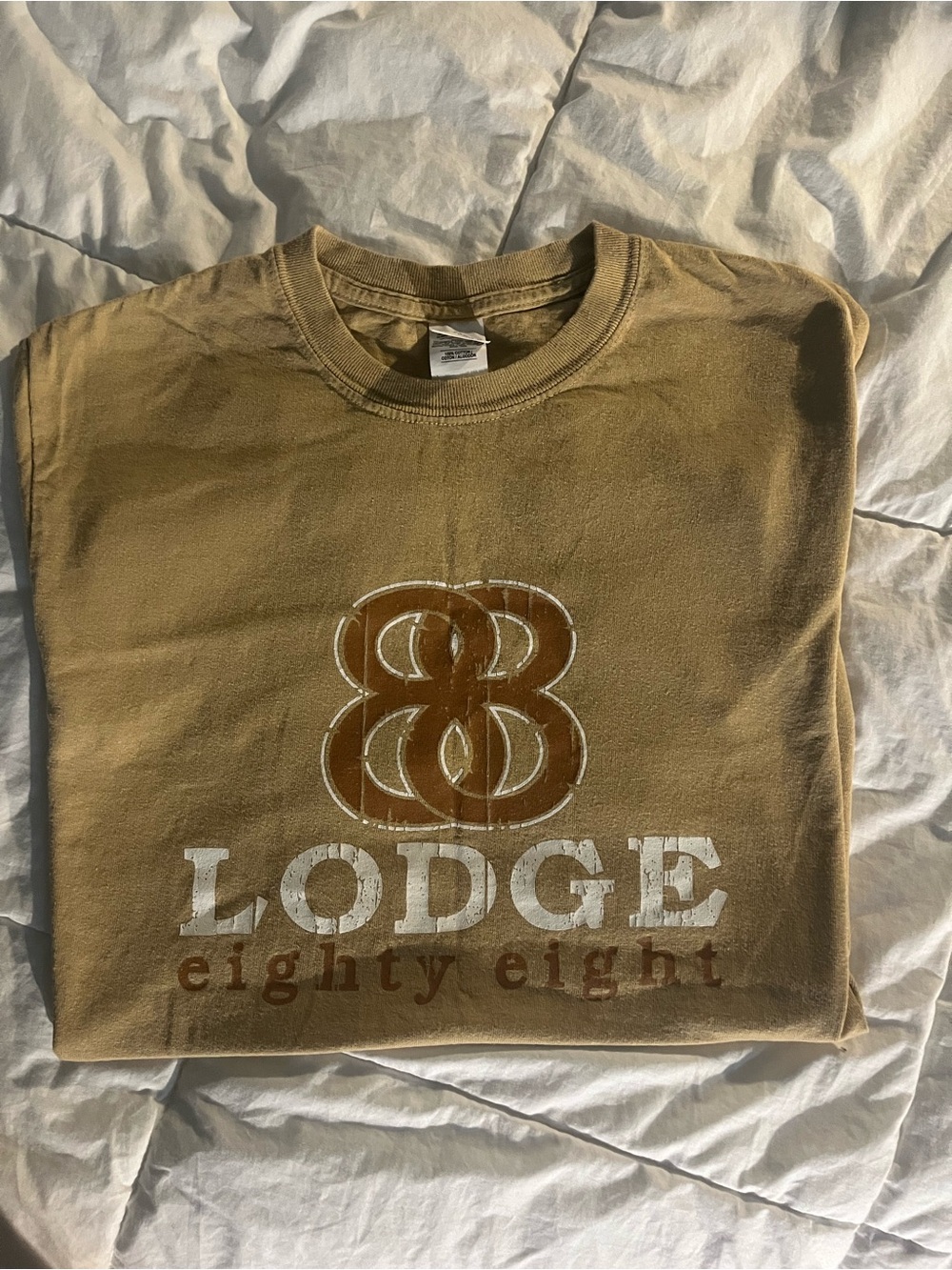 Lodge Eighty Eight Graphic Tee - Brown